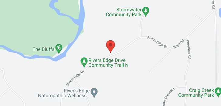 map of 841 RIVER'S EDGE DRIVE